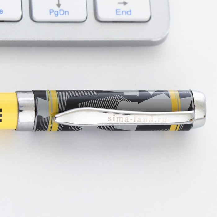 Ручка металл «Герой и защитник», синяя паста 1.0 мм Ручка металл «Герой и защитник», синяя паста 1.0 мм