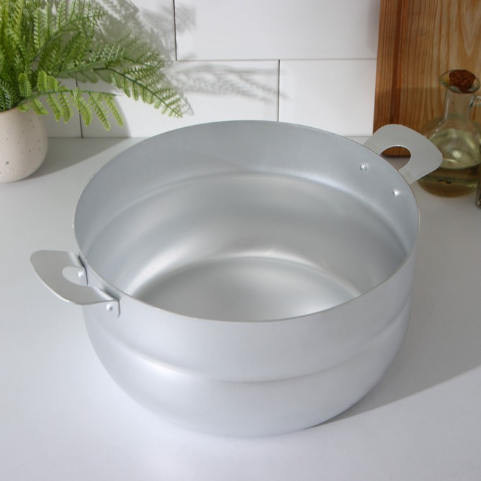 Манты-казан алюминиевый, 6 л, с 3 сетками, d=22 см, высота секции 5 см, металлическая крышка Манты-казан алюминиевый, 6 л, с 3 сетками, d=22 см, высота секции 5 см, металлическая крышка