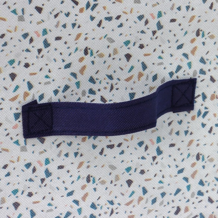 Короб для хранения Доляна «Мармелад», 37×27×27 см, цвет белый Короб для хранения Доляна «Мармелад», 37×27×27 см, цвет белый