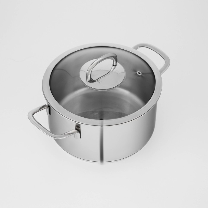 Кастрюля SAFIA, 3 л, d=20 cм, капсульное дно, индукция Кастрюля SAFIA, 3 л, d=20 cм, капсульное дно, индукция