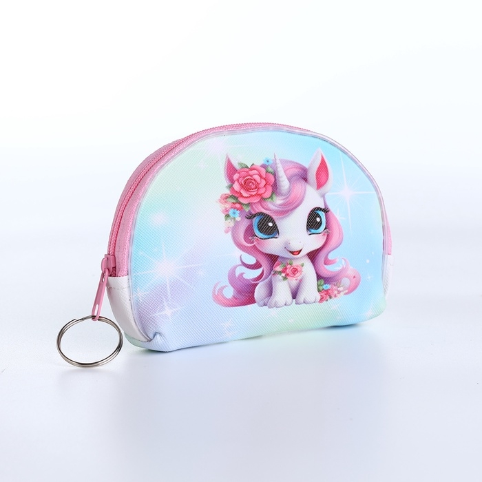 Кошелёк монетница на молнии, цвет МИКС Кошелёк монетница на молнии, цвет МИКС