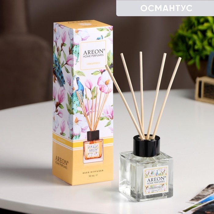 Диффузор ароматический Areon Sticks Garden, Османтус 50 мл Диффузор ароматический Areon Sticks Garden, Османтус 50 мл