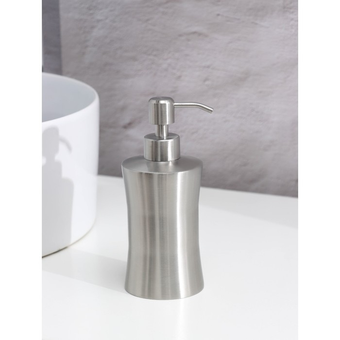 Дозатор для жидкого мыла Штольц Stölz, 400 мл, нержавеющая сталь Дозатор для жидкого мыла Штольц Stölz, 400 мл, нержавеющая сталь