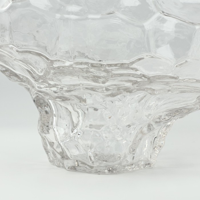 Ваза для цветов «Диаманд» из прозрачного стекла 23×26×26 см Ваза для цветов «Диаманд» из прозрачного стекла 23×26×26 см