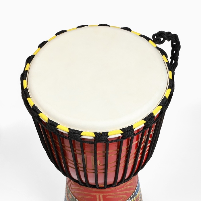 Барабан Джембе Барабан Джембе "Цветок", 23 х 50 см, коричневый