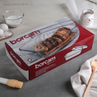 Форма для запекания прямоугольная Borcam, 2,8 л