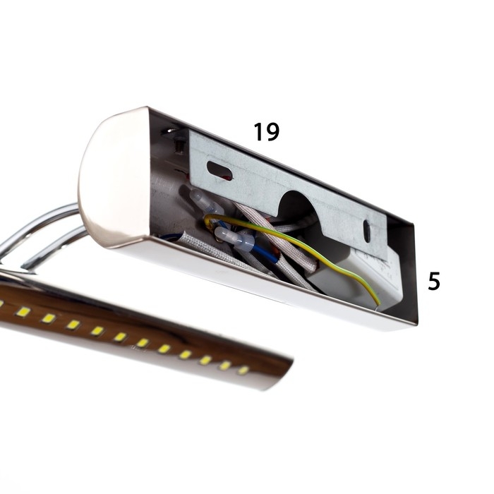 Светильник-подсветка Светильник-подсветка "Лаго" LED 5Вт 6000K хром 40x15х6 см