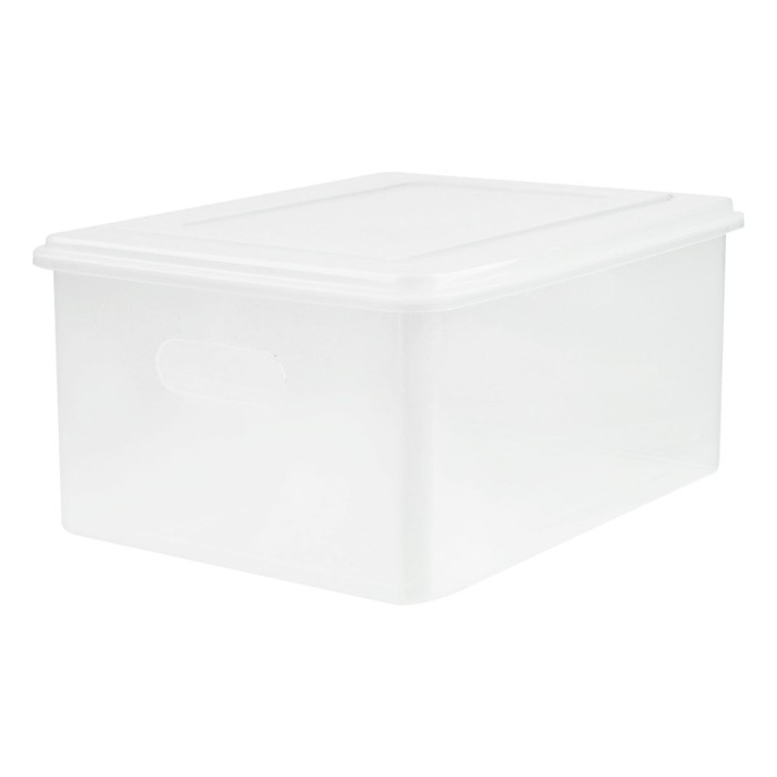 Контейнер для документов Стамм А4, 260 х 350 х 160 мм, пластик, прозрачный, вместительный корпус Контейнер для документов Стамм А4, 260 х 350 х 160 мм, пластик, прозрачный, вместительный корпус