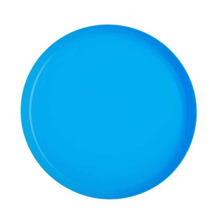 Летающая тарелка, d-23 см, голубая Летающая тарелка, d-23 см, голубая