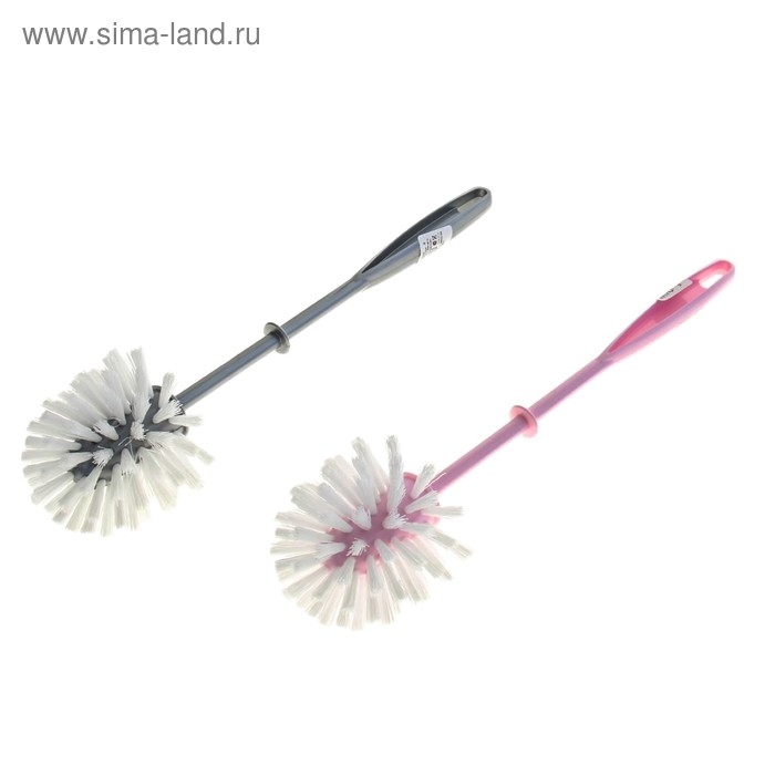 Ёршик для унитаза «Классика», 7,5×7,5×32 см, цвет МИКС