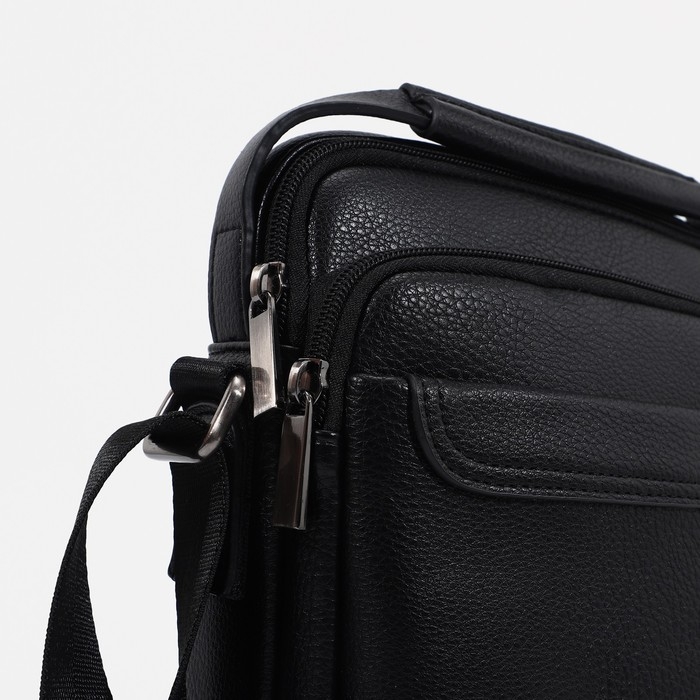 Сумка мужская, цвет чёрный Сумка мужская, цвет чёрный