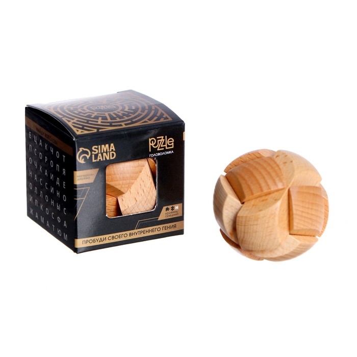 Головоломка деревянная мини № 5 Головоломка деревянная мини № 5