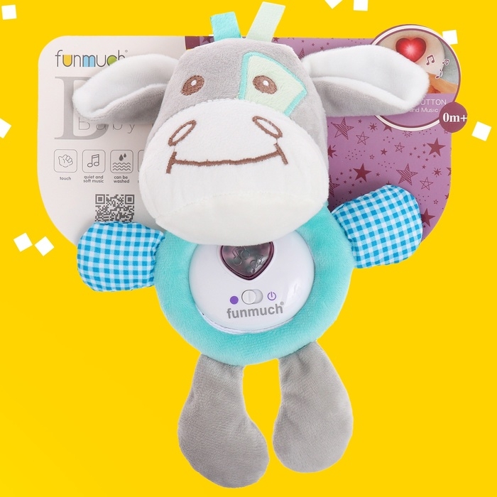 Музыкальная игрушка «Бычок», 8 мелодий, свет Музыкальная игрушка «Бычок», 8 мелодий, свет