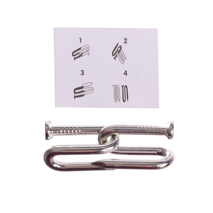 Головоломка «Пораскинь мозгами», металл, МИКС, в шоубоксе Головоломка «Пораскинь мозгами», металл, МИКС, в шоубоксе