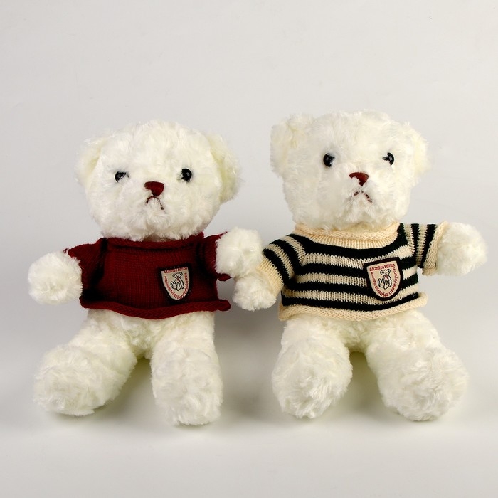 Мягкая игрушка «Медведь» в кофте, 29 см, цвет белый Мягкая игрушка «Медведь» в кофте, 29 см, цвет белый
