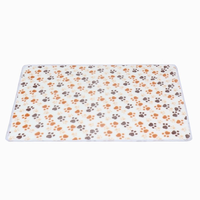 Плед для животных  Плед для животных "С любовью", 76 х 52 см, белый