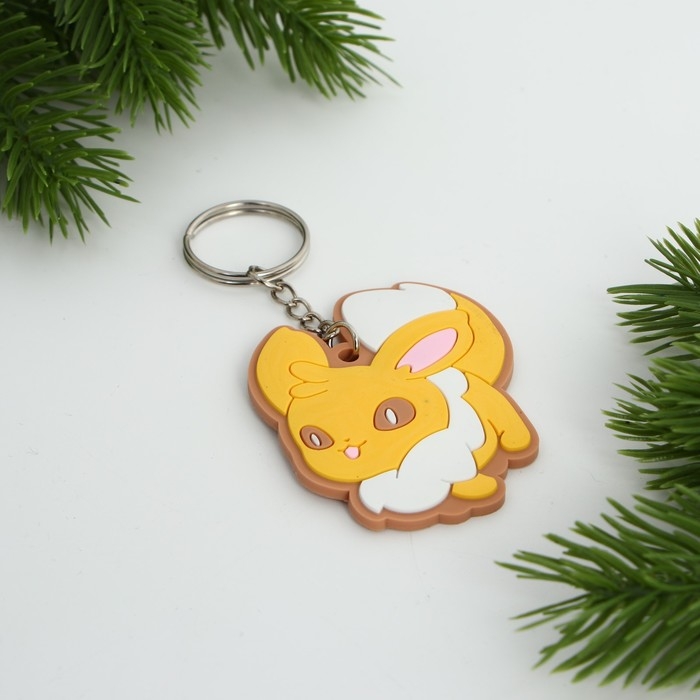 Брелок для ключей , резиновый, аниме «Милаш», 6 х 4,9 см Брелок для ключей , резиновый, аниме «Милаш», 6 х 4,9 см