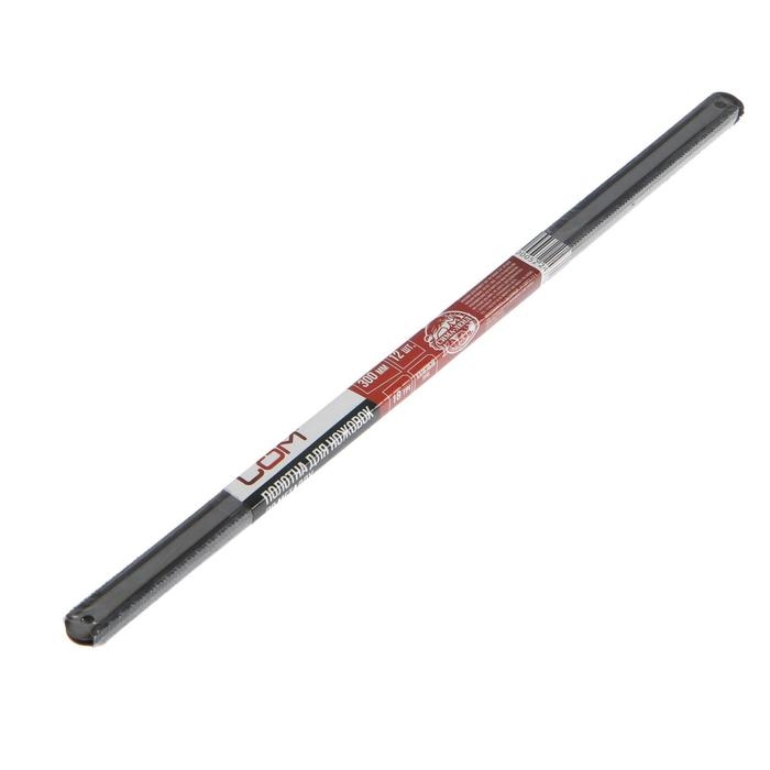 Полотна для ножовок по металлу ЛОМ, 18 TPI, каленый зуб, 300 мм, 12 шт. Полотна для ножовок по металлу ЛОМ, 18 TPI, каленый зуб, 300 мм, 12 шт.