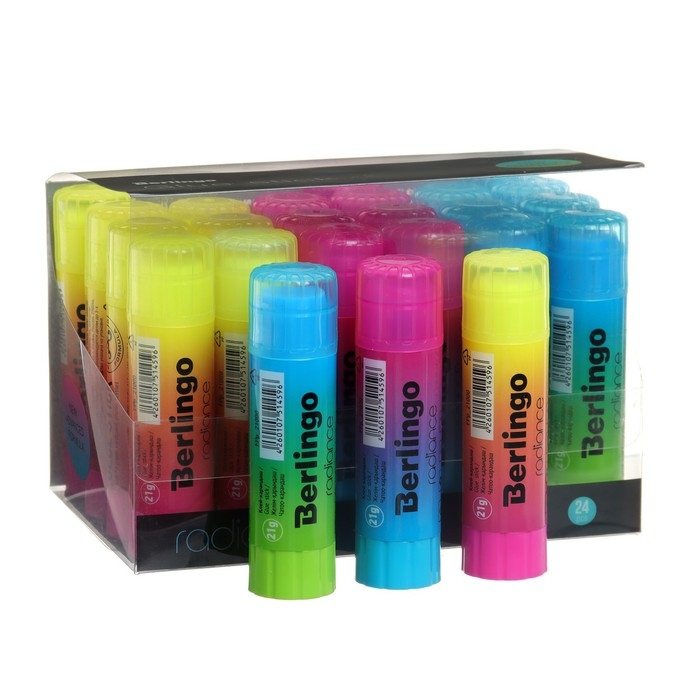 Клей-карандаш 21г Berlingo Клей-карандаш 21г Berlingo "Radiance",ПВП