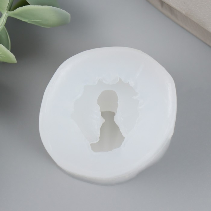 Молд силикон Молд силикон "Открытая ракушка с жемчужиной" 4,7х4,7х3,6 см