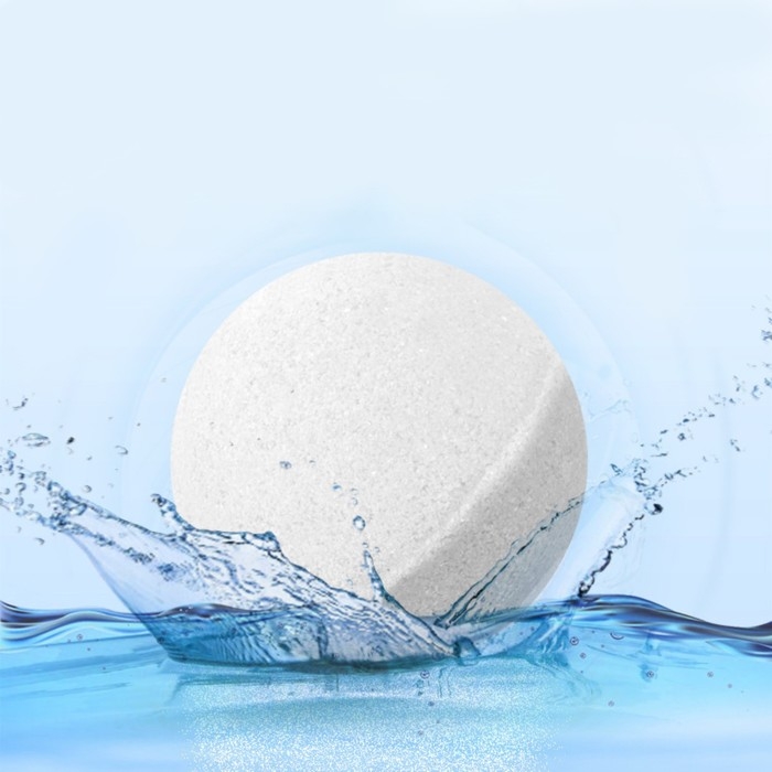 Бомбочка для ног из соли и эфирных масел Бомбочка для ног из соли и эфирных масел "Козье молоко", набор 8 шт