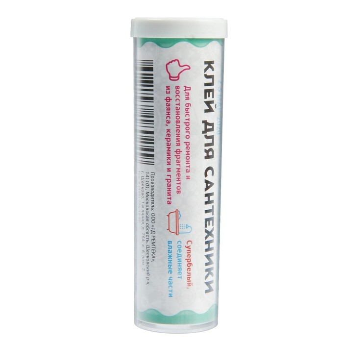 Холодная сварка Ремтека Титан РМ 0104 белая, для сантехники, 55 гр Холодная сварка Ремтека Титан РМ 0104 белая, для сантехники, 55 гр