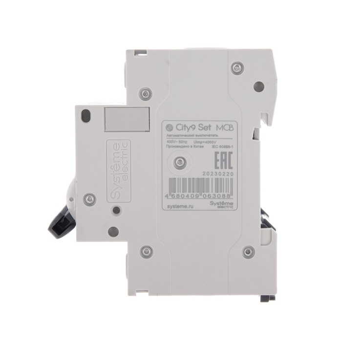 Автоматический выключатель SE City9 Set, B, 6А, 3P, 4.5 kA, 400 В Автоматический выключатель SE City9 Set, B, 6А, 3P, 4.5 kA, 400 В