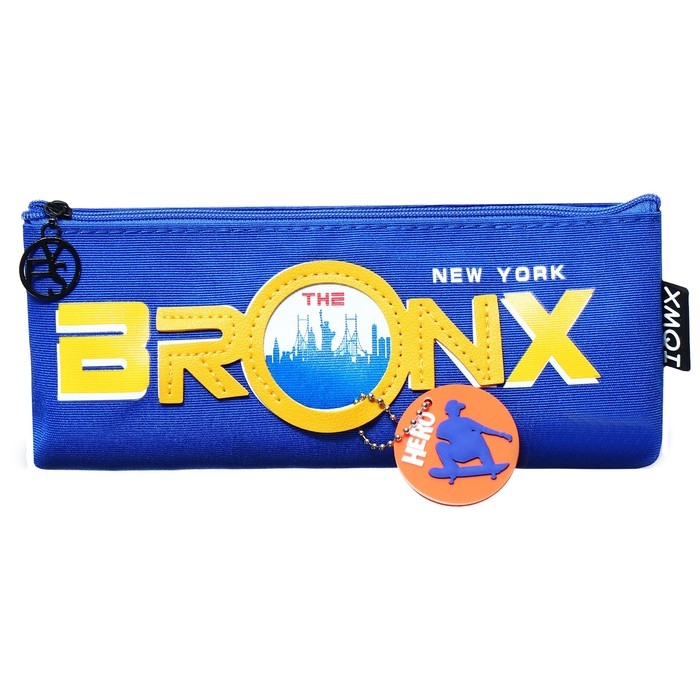 Пенал школьный на молнии Пенал школьный на молнии "Бронкс", микс