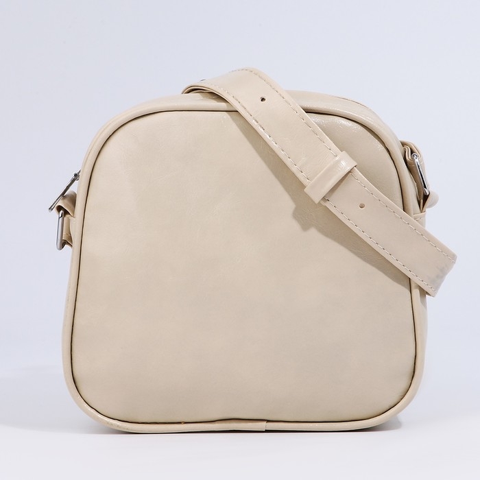 Сумка кросс-боди на молнии, цвет бежевый Сумка кросс-боди на молнии, цвет бежевый