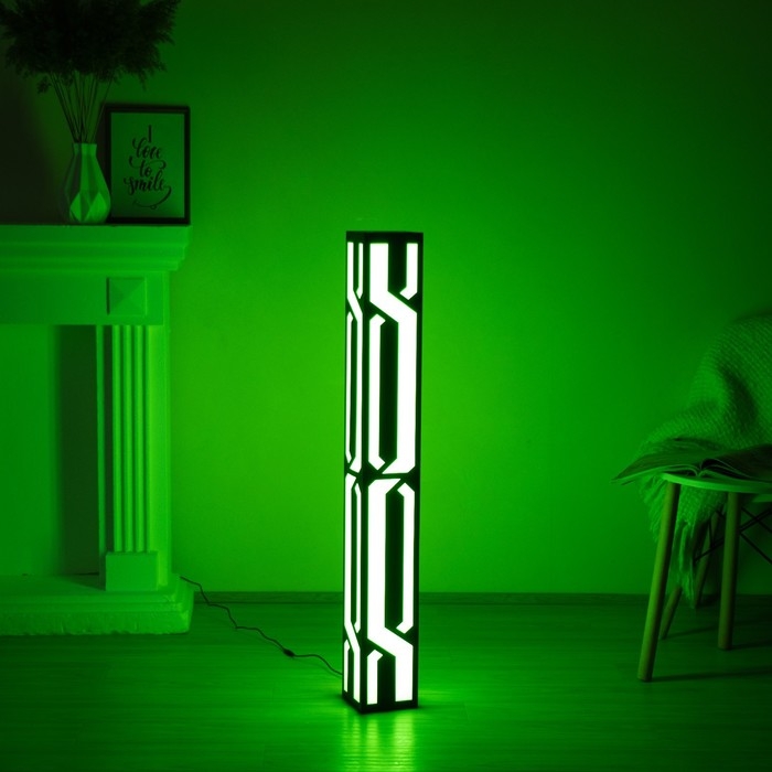 Торшер  Торшер "Рондо" LED 20Вт RGB пульт ДУ черный