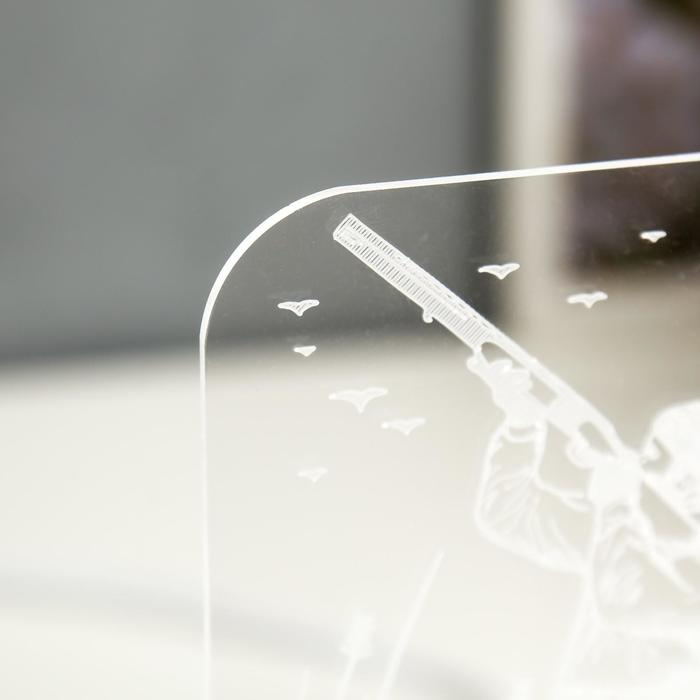 Светильник  Светильник "Охотник" LED RGB от сети 9,5х10х19,5 см RISALUX