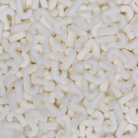 Новый год. Посыпка кондитерская "Трость", белая, 50 г