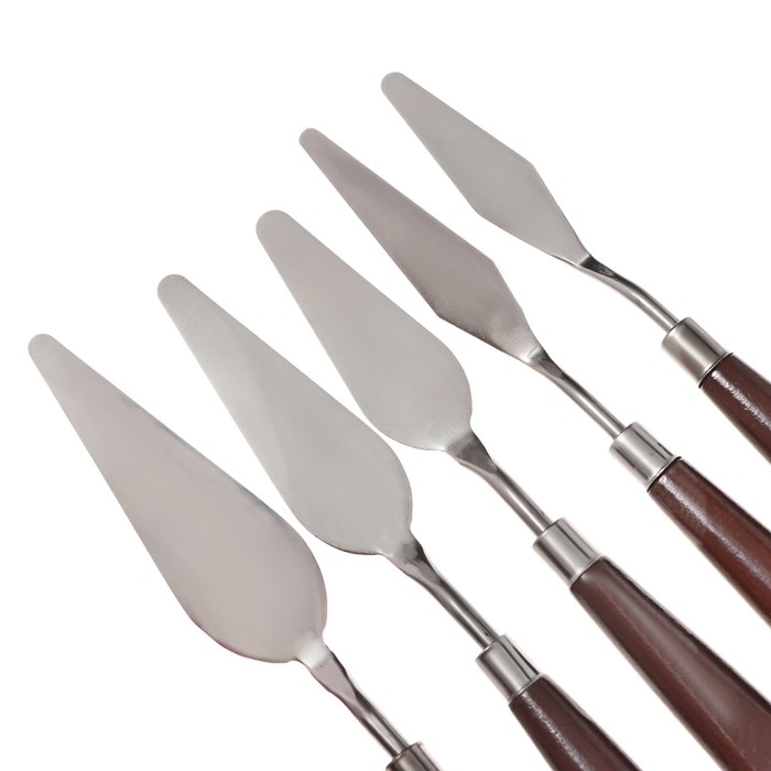 Набор мастихинов для художника, 10 предметов (1,2,3,4,5,6,9,10,12,15) Набор мастихинов для художника, 10 предметов (1,2,3,4,5,6,9,10,12,15)