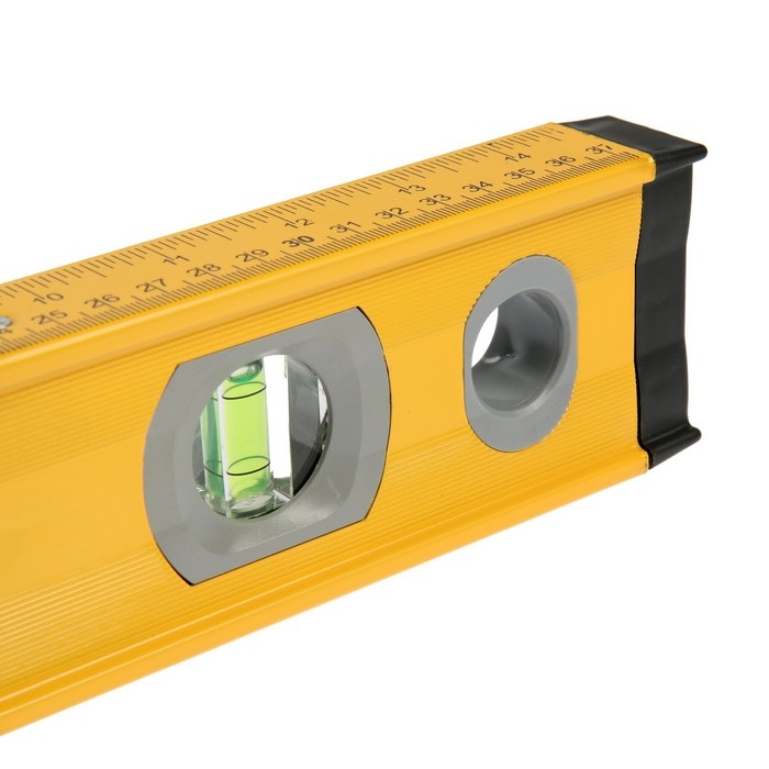 Уровень алюминиевый магнитный ТУНДРА, фрезерованный, 3 глазка, 400 мм Уровень алюминиевый магнитный ТУНДРА, фрезерованный, 3 глазка, 400 мм