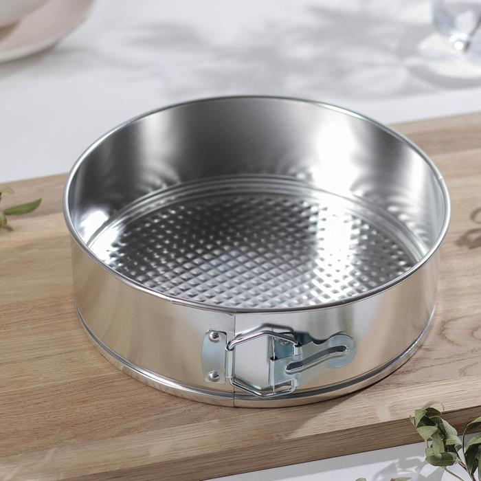 Форма разъёмная для выпечки Доляна &laquo;Круг. Фабиан&raquo;, d=23 см