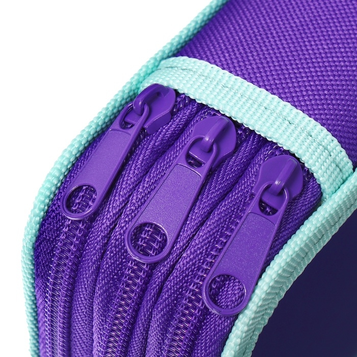 Пенал 3 секции, 125 х 205 х 55 мм, Calligrata 30П26/3  Пенал 3 секции, 125 х 205 х 55 мм, Calligrata 30П26/3 "Сиба", ламинированный картон