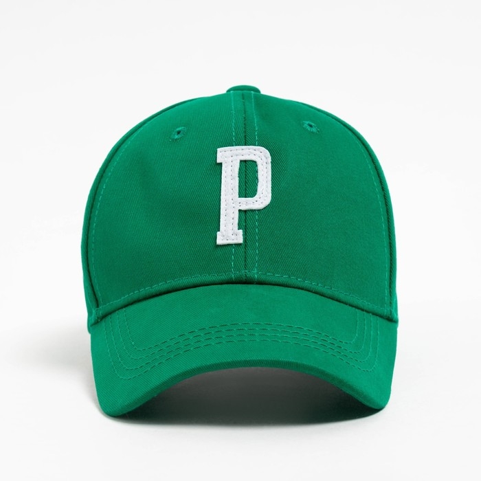 Бейсболка детская MINAKU, р-р 52-54 см, цв. зеленый Бейсболка детская MINAKU, р-р 52-54 см, цв. зеленый