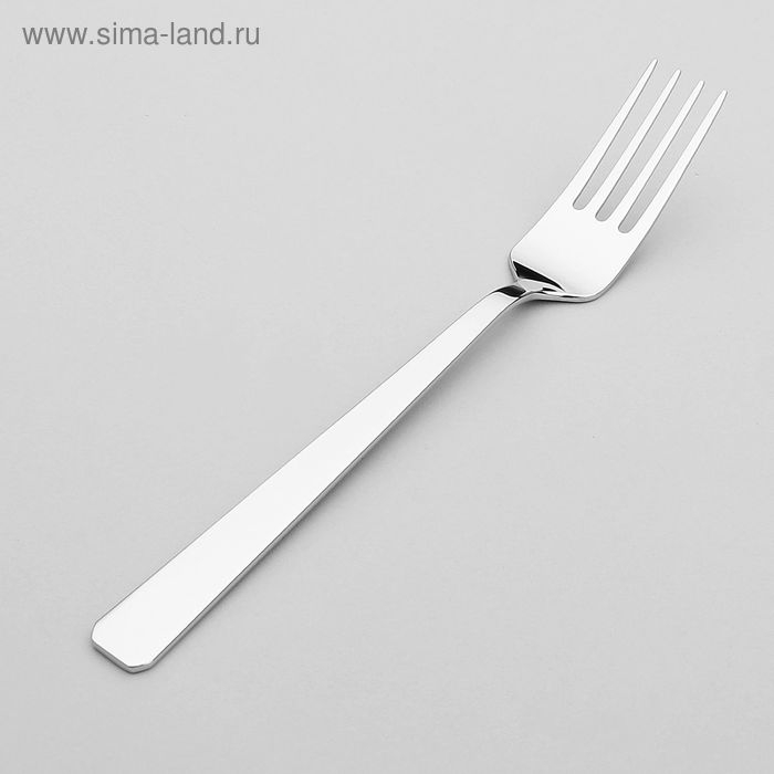 Вилка столовая «Аметист», длина 19,8 см, толщина 2.5 мм, цвет серебряный Вилка столовая «Аметист», длина 19,8 см, толщина 2.5 мм, цвет серебряный