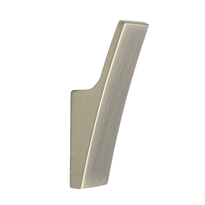 Крючок мебельный CAPPIO ASPHODEL, однорожковый, сатиновый никель Крючок мебельный CAPPIO ASPHODEL, однорожковый, сатиновый никель