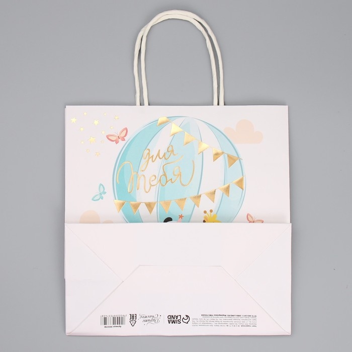 Пакет подарочный, упаковка, «Тебе солнышко», 22 х 22 х 11 см Пакет подарочный, упаковка, «Тебе солнышко», 22 х 22 х 11 см