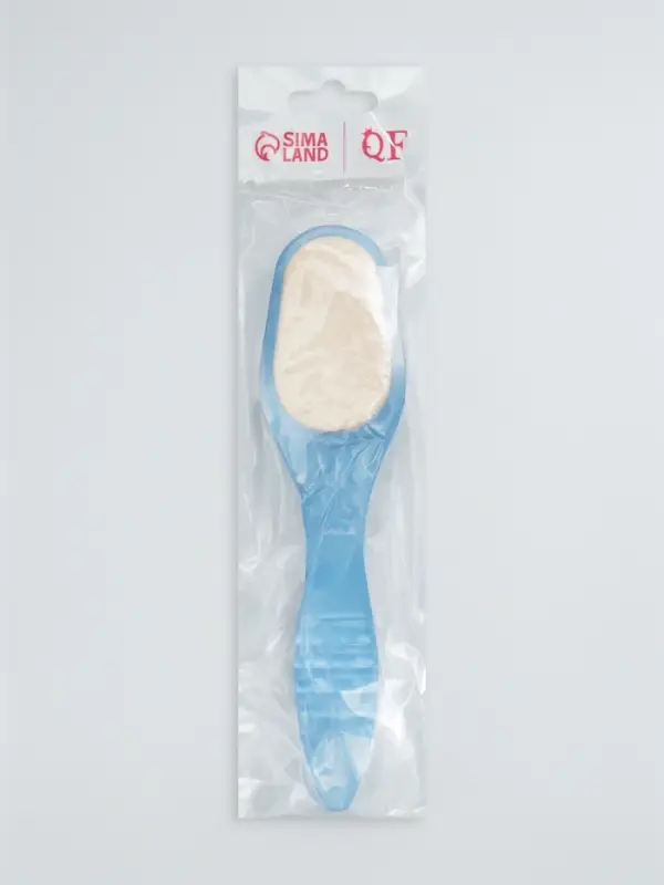 Пилка для пяток, камень/пемза, двусторонняя, 20 см, МИКС