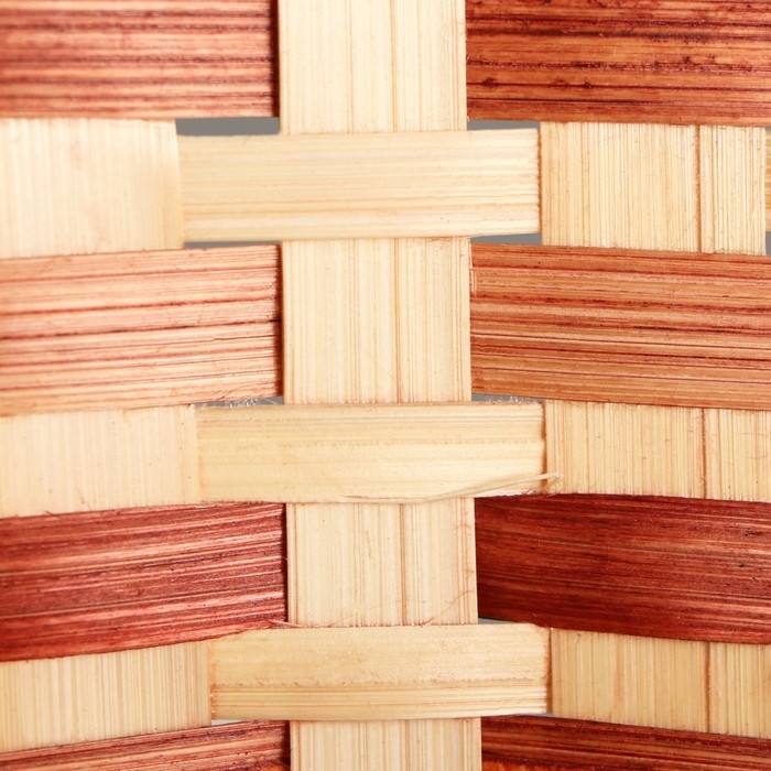 Корзина плетеная  Корзина плетеная "Ладья", без ручки, 41х28/27х 20 Н 15 см, бамбук