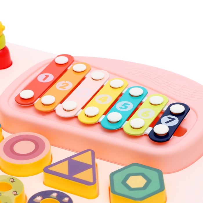Развивающая игрушка «Весёлые игры», цвет розовый Развивающая игрушка «Весёлые игры», цвет розовый