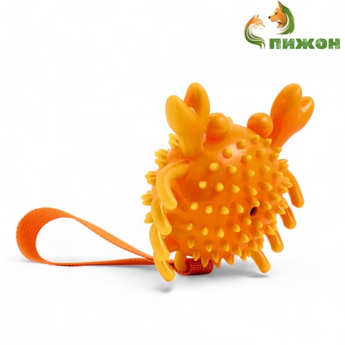 Игрушка массажная для собак Игрушка массажная для собак "Краб" 12 см, ТПР, микс цветов