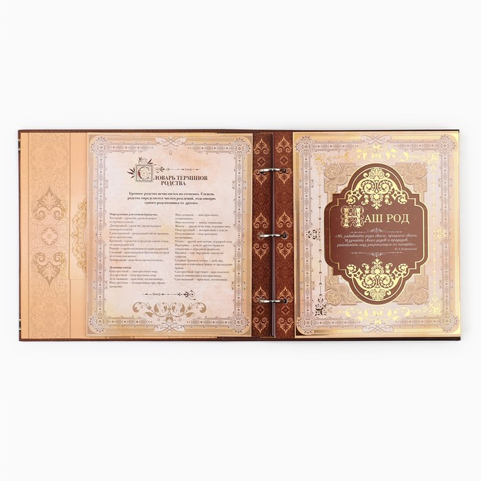 Родословная книга с рамкой под фото «Семейная летопись», 50 листов, 21,5 х 23,7 см. Родословная книга с рамкой под фото «Семейная летопись», 50 листов, 21,5 х 23,7 см.