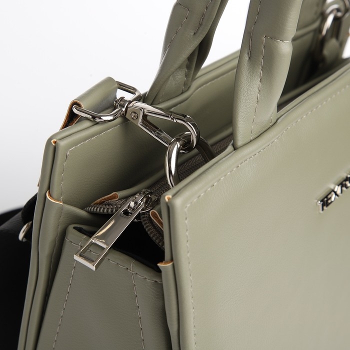 Сумка женская TEXTURA, тоут, средний размер, цвет хаки