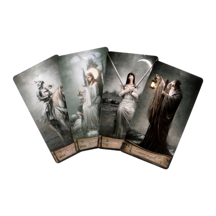 Карты Таро Небо и Земля, 78 л, карта 6 х 11.3 см Карты Таро Небо и Земля, 78 л, карта 6 х 11.3 см