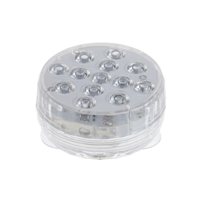 Светильник подводный с ПДУ, 13 LED, 4 Вт, IP68, RGB, таймер, от батареек 3*AAA (не в компл.)   99494 Светильник подводный с ПДУ, 13 LED, 4 Вт, IP68, RGB, таймер, от батареек 3*AAA (не в компл.)   99494