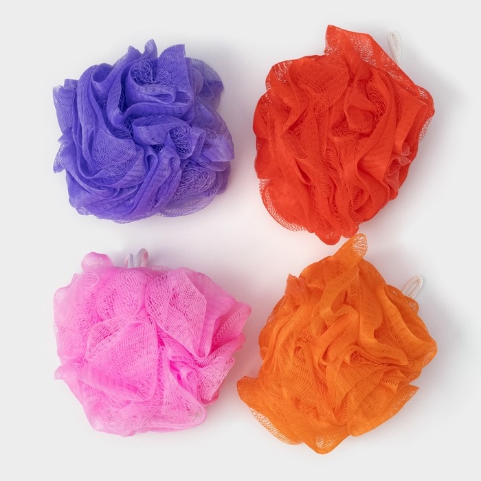 Мочалка для тела Доляна, 40 гр, цвет МИКС Мочалка для тела Доляна, 40 гр, цвет МИКС