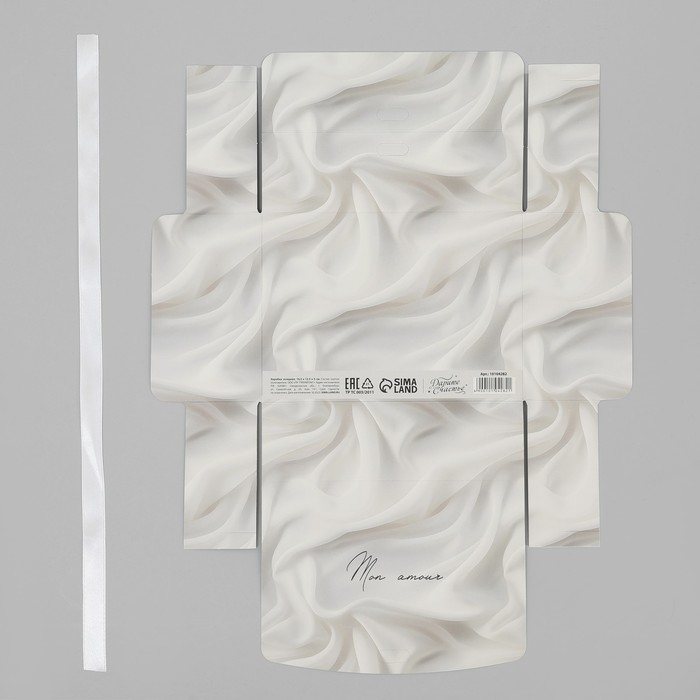 Коробка подарочная складная, упаковка, «Нежный шёлк», 16.5 х 12.5 х 5 см